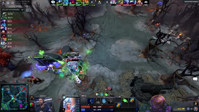 EG.Cr1t- takes First Blood on Secret.Puppey!