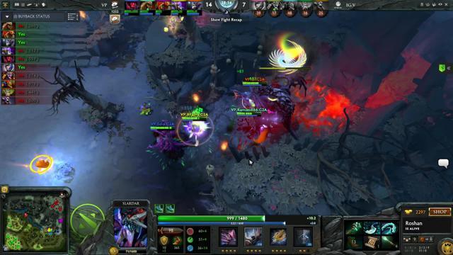 VP.Ramzes666's double kill leads to a team wipe!