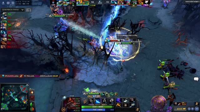 VP.Ramzes666 kills PSG.LGD.xNova!