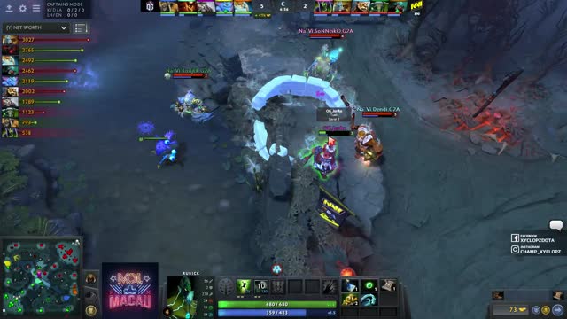 Dendi kills JerAx!