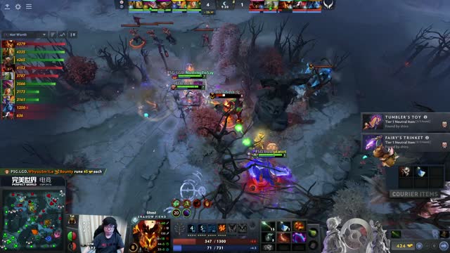 PSG.LGD.NothingToSay kills Ghost!