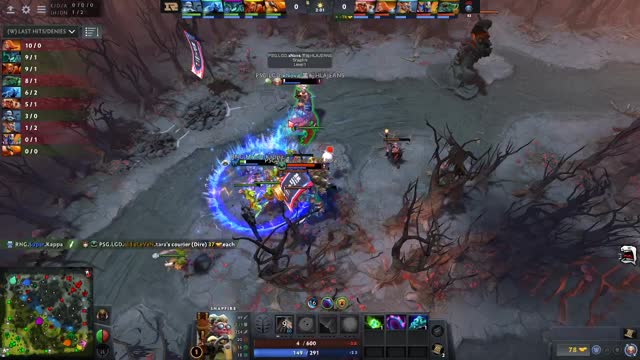 RNG.Monet takes First Blood on PSG.LGD.xNova!