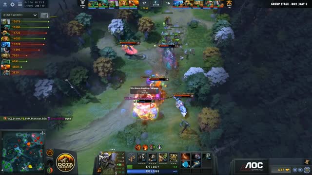 Fnatic.Universe kills Sneyking!