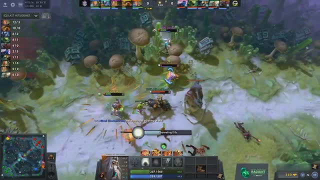 OG.JerAx takes First Blood on Xcalibur!