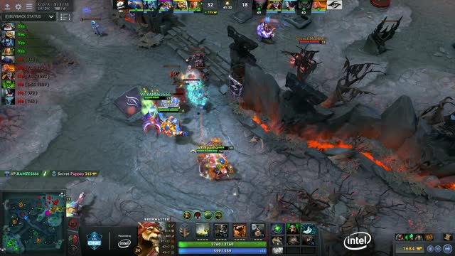 VP.Ramzes666 kills Secret.Puppey!