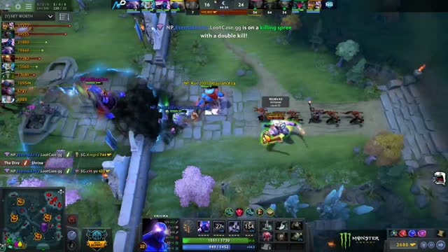 Fnatic.EternaLEnVy gets a double kill!