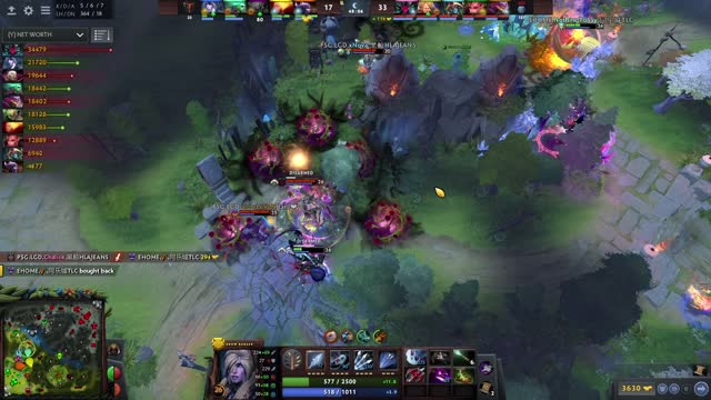 PSG.LGD.Chalice gets a double kill!