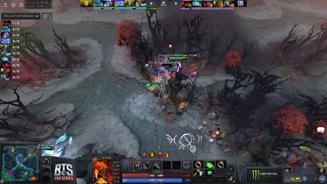 Infamous.Wu takes First Blood on EG.Arteezy!