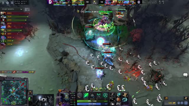 JerAx gets a double kill!