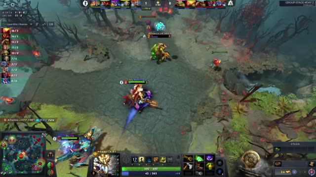 Arteezy kills Alliance.s4!