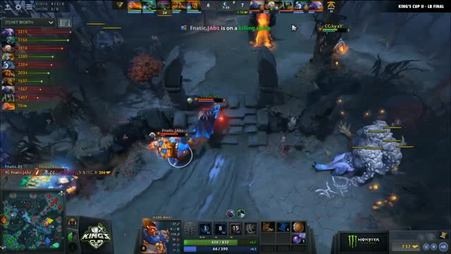 Fnatic gets 2 kills!