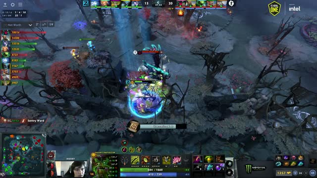 Arteezy kills Husky!