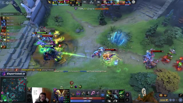 Timado's triple kill leads to a team wipe!