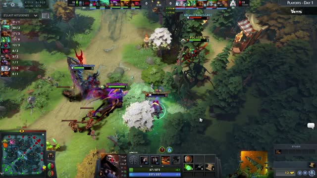 LGD.xNova takes First Blood on Taiga❤!