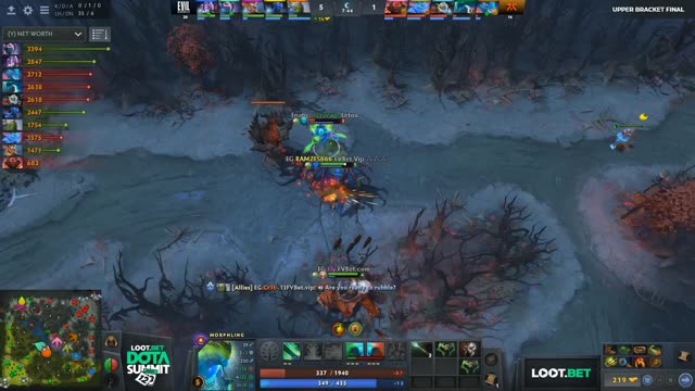 EG.Ramzes666 kills Fnatic.23savage!