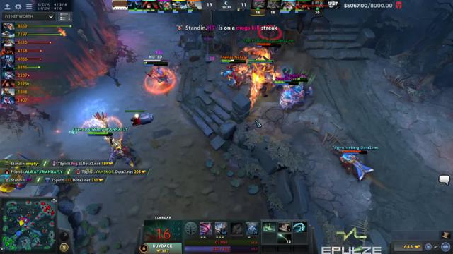 Friends teamwipes TSpirit!