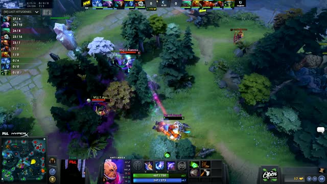 Kamma takes First Blood on Dendi!