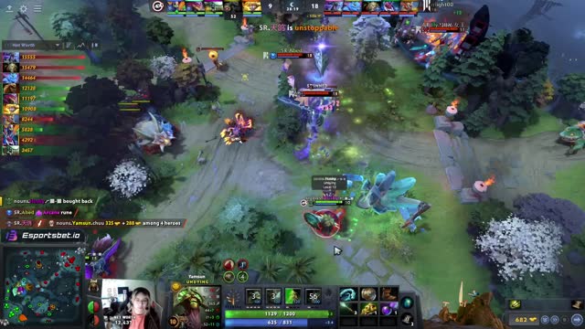 Arteezy gets a double kill!