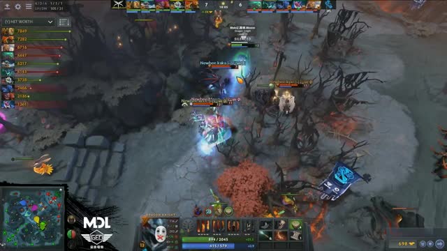 Newbee.kpii kills Mski.Nana!