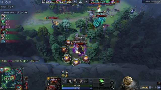 Fnatic.ChYuaN kills QCY.LoA!