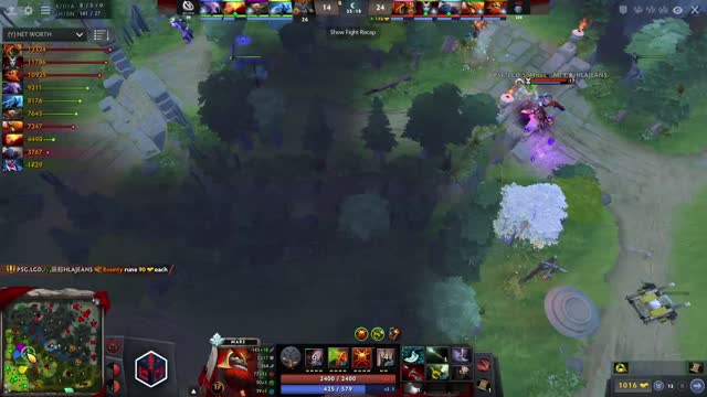 PSG.LGD.Chalice gets two kills!