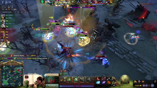 FLCN.Malr1ne gets a triple kill!