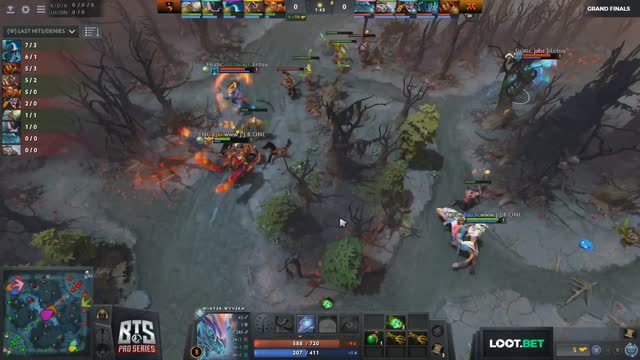 TNC.TIMS takes First Blood on Fnatic.iceiceice!