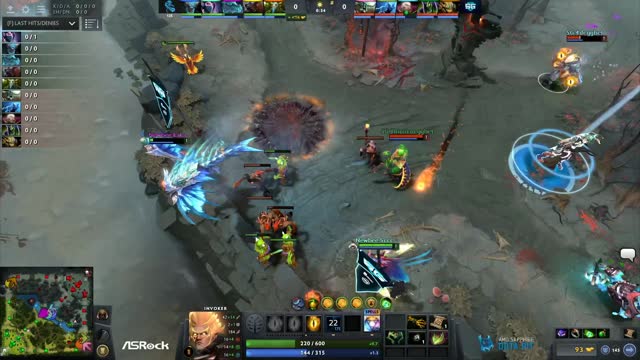 SG.bardiño takes First Blood on Newbee.kaka!