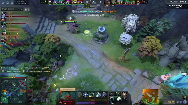 VP.Ramzes666 gets a double kill!