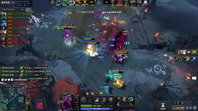 Mski.MuShi-'s double kill leads to a team wipe!