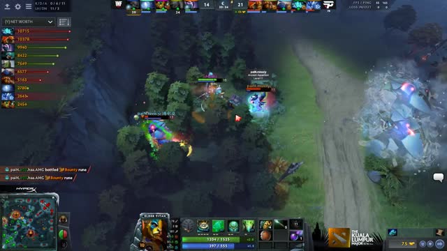 w33 gets a triple kill!