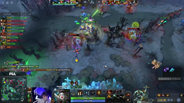 PSG.LGD and Aster trade 1 for 1!