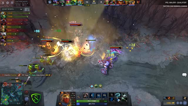 Cooman gets a double kill!