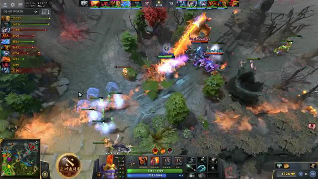 Na'Vi.RodjER kills TSpirit.fng!