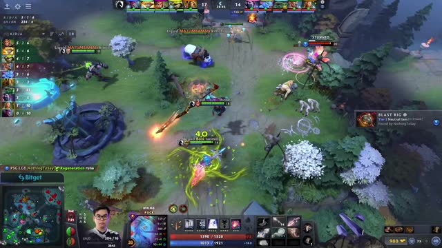 Liquid.miCKe kills PSG.LGD.NothingToSay!