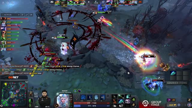 Fnatic.Raven gets a triple kill!