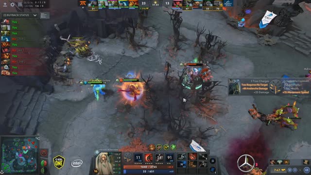 Fnatic.23savage's double kill leads to a team wipe!