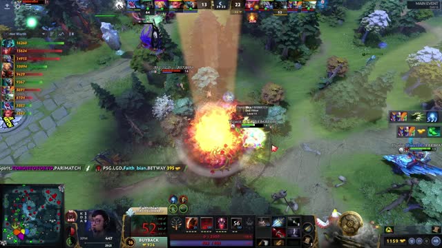 PSG.LGD.Ame gets two kills!