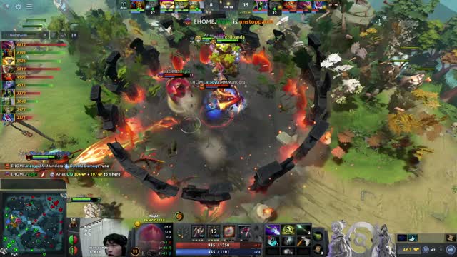 EHOME teamwipes Aries!