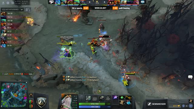 w33 takes First Blood on SG.4dr!