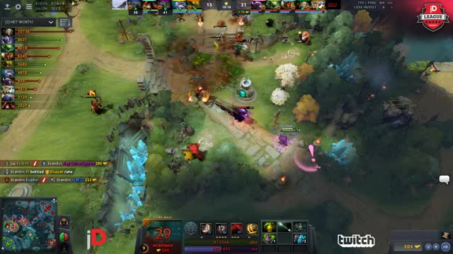 mid or techies gets a double kill!