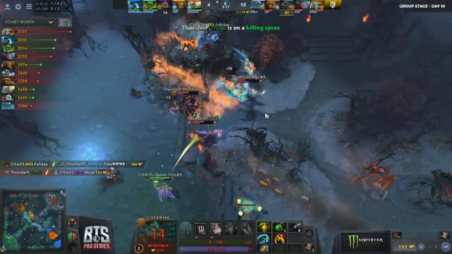 Newbee.CCnC gets a double kill!