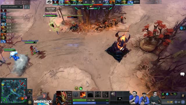 Puppey takes First Blood on Blazemon!