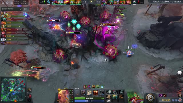 VP.Ramzes666 kills Newbee.Sccc!