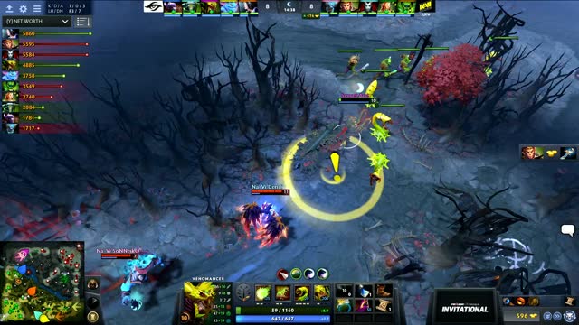 Na`Vi.Dendi kills Secret.Ace!