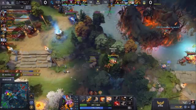 Newbee and w33ha earthspirit trade 2 for 2!