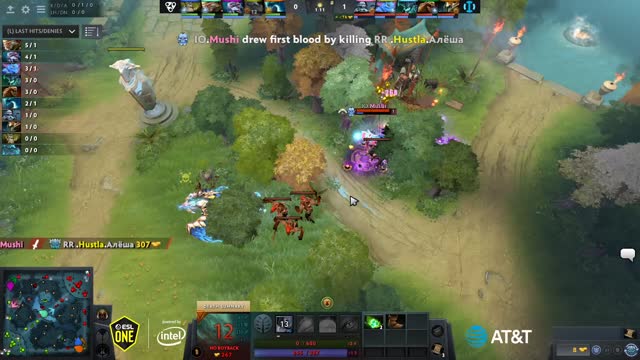 Mski.MuShi- takes First Blood on 10/10!