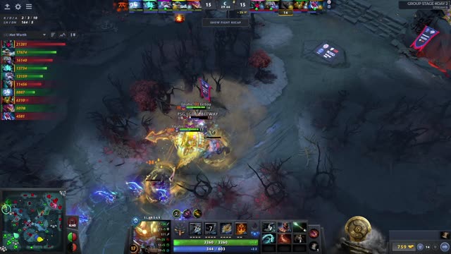 Fnatic.Deth kills PSG.LGD.y`!