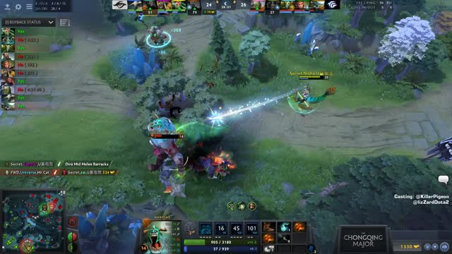 Fnatic.Universe gets a double kill!