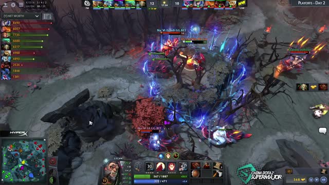 Na`Vi.Dendi kills VG.eLeVeN!